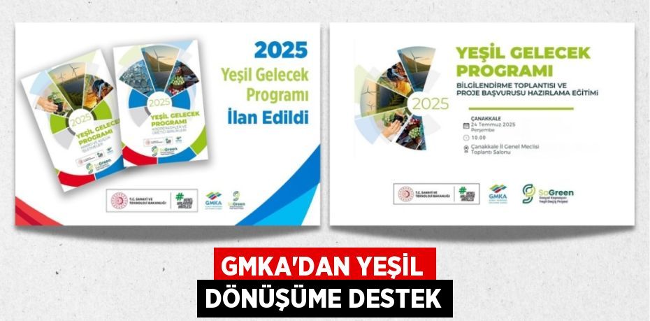 GMKA’DAN YEŞİL DÖNÜŞÜME DESTEK