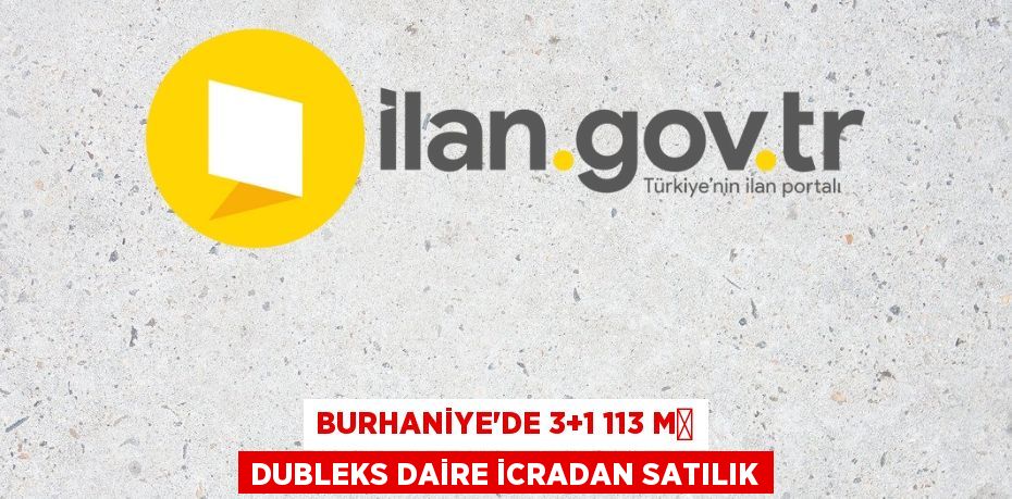 Burhaniye'de 3+1 113 m² dubleks daire icradan satılık