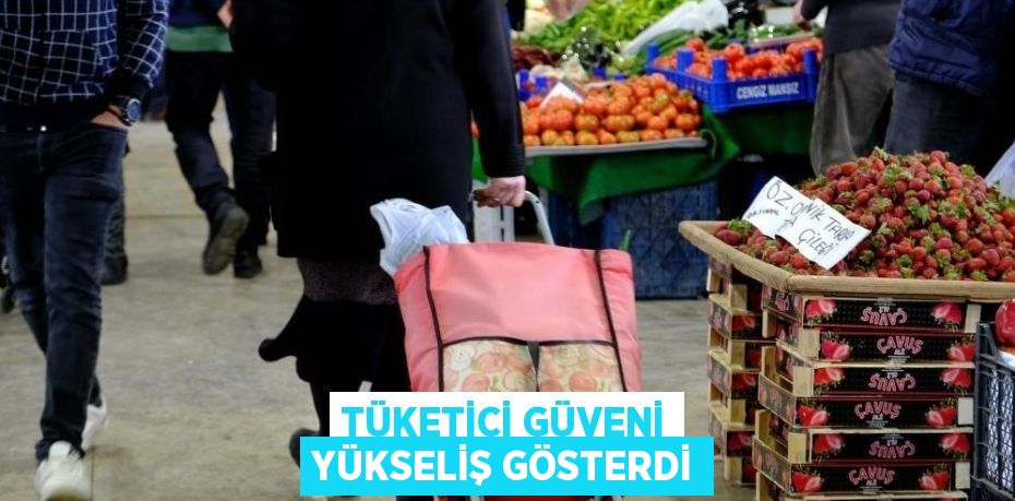 TÜKETİCİ GÜVENİ YÜKSELİŞ GÖSTERDİ