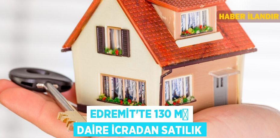 Edremit'te 130 m² daire icradan satılık