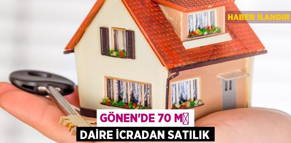 Gönen'de 70 m² daire icradan satılık