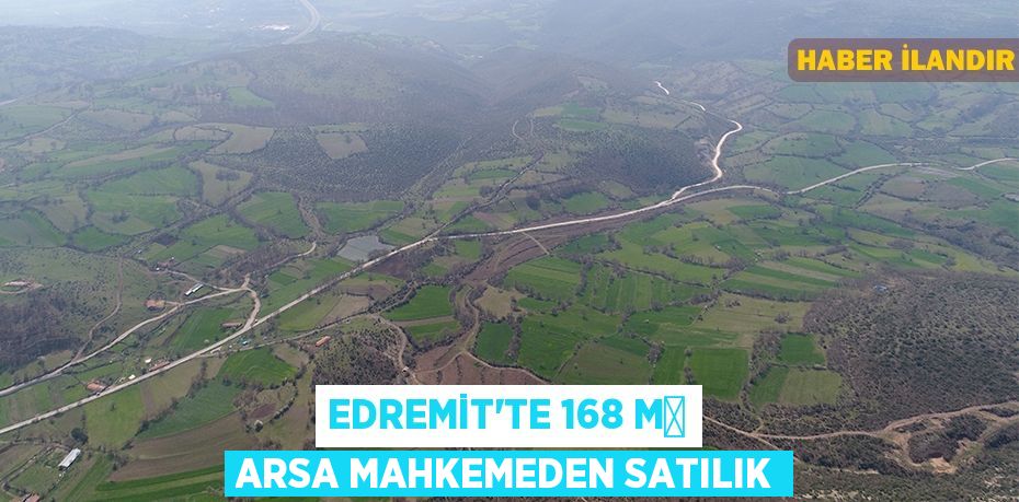 Edremit'te 168 m² arsa mahkemeden satılık