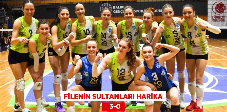 FİLENİN SULTANLARI HARİKA    3-0