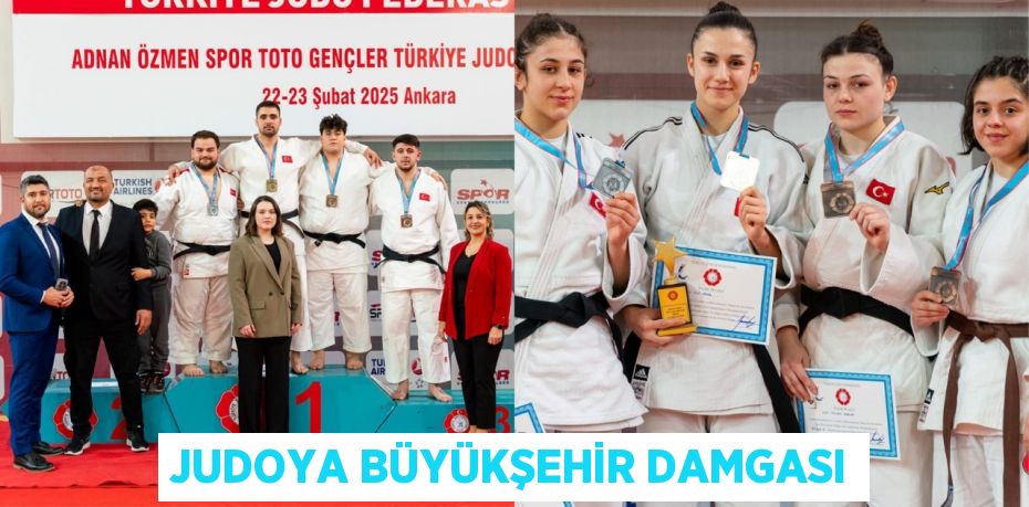 JUDOYA BÜYÜKŞEHİR DAMGASI