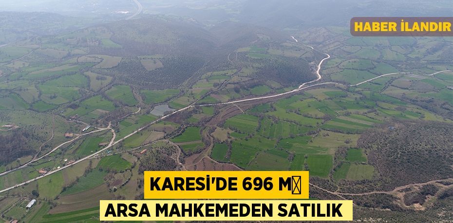 Karesi'de 696 m² arsa mahkemeden satılık