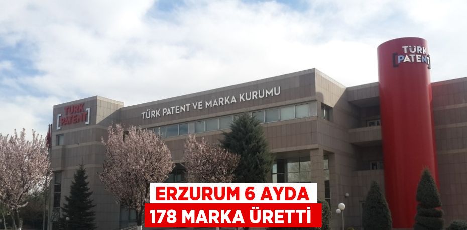 ERZURUM 6 AYDA 178 MARKA ÜRETTİ