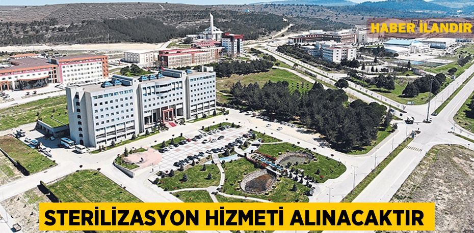 Sterilizasyon hizmeti alınacaktır