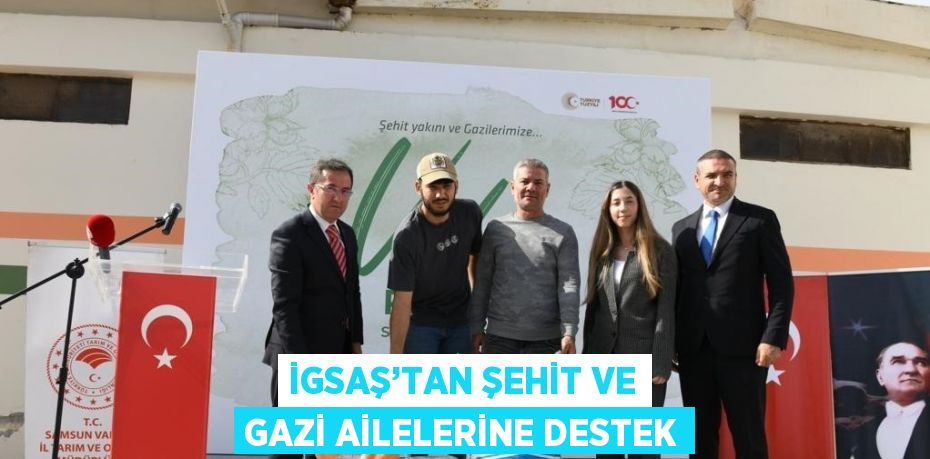 İGSAŞ’TAN ŞEHİT VE GAZİ AİLELERİNE DESTEK