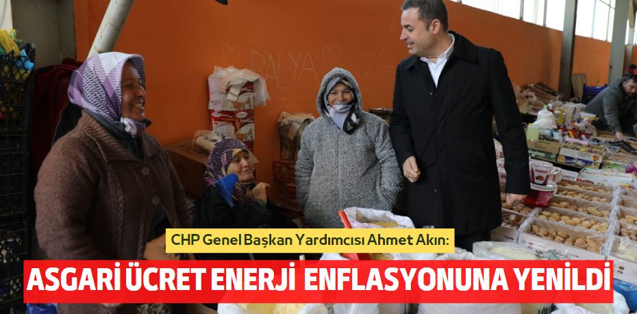 ASGARİ ÜCRET ENERJİ  ENFLASYONUNA YENİLDİ