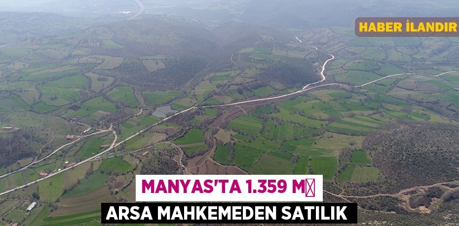 Manyas'ta 1.359 m² arsa mahkemeden satılık