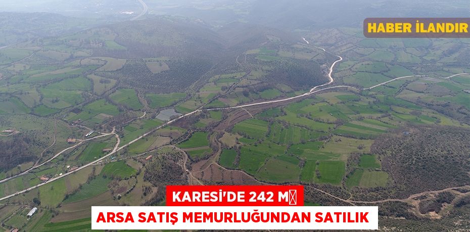 Karesi'de 242 m² arsa satış memurluğundan satılık