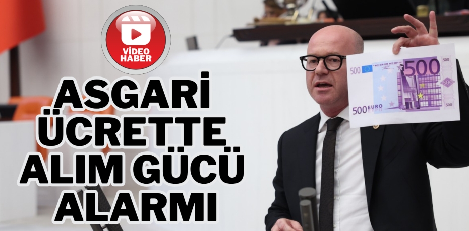 Asgari ücrette alım gücü alarmı