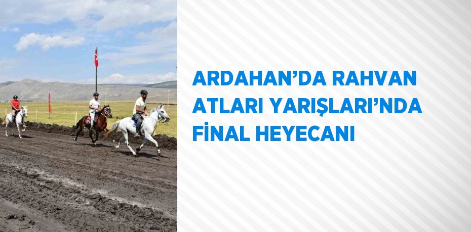 ARDAHAN’DA RAHVAN ATLARI YARIŞLARI’NDA FİNAL HEYECANI