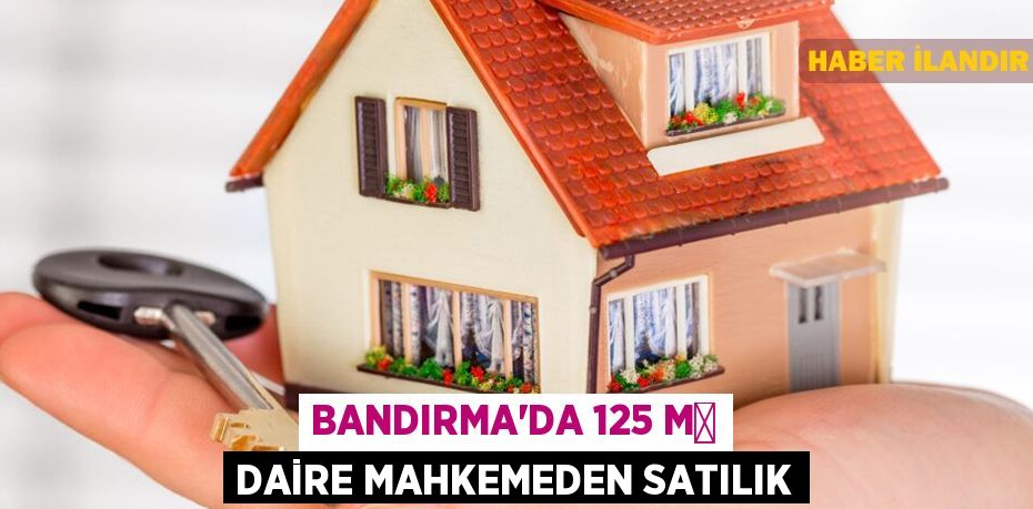 Bandırma'da 125 m² daire mahkemeden satılık