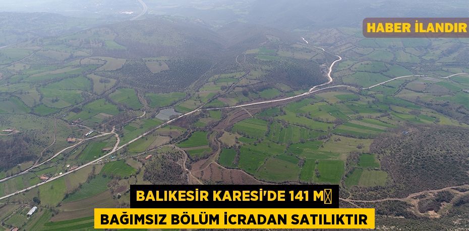 Balıkesir Karesi'de 141 m² bağımsız bölüm icradan satılıktır