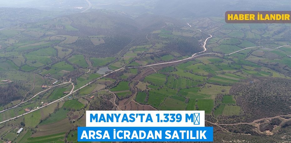 Manyas'ta 1.339 m² arsa icradan satılık