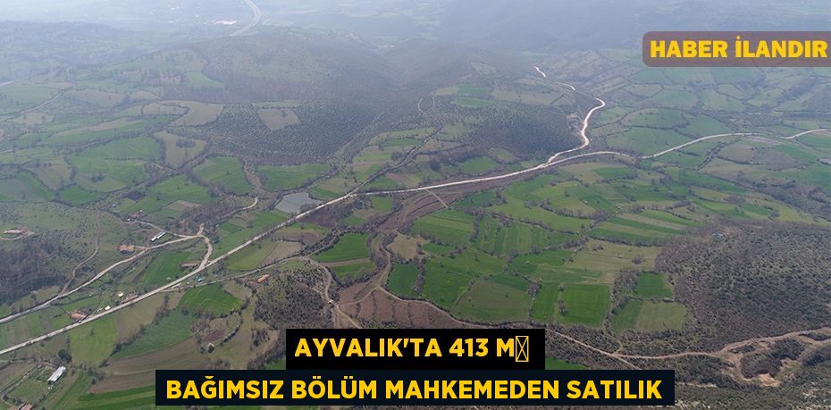 Ayvalık'ta 413 m² bağımsız bölüm mahkemeden satılık