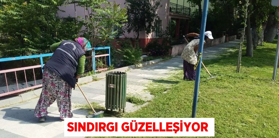 SINDIRGI GÜZELLEŞİYOR