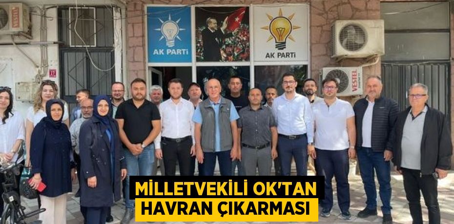 MİLLETVEKİLİ OK’TAN HAVRAN ÇIKARMASI