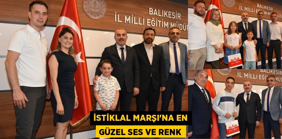 İSTİKLAL MARŞI’NA EN GÜZEL SES VE RENK