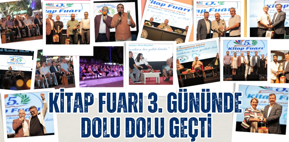 KİTAP FUARI 3.  GÜNÜNDE DOLU DOLU GEÇTİ