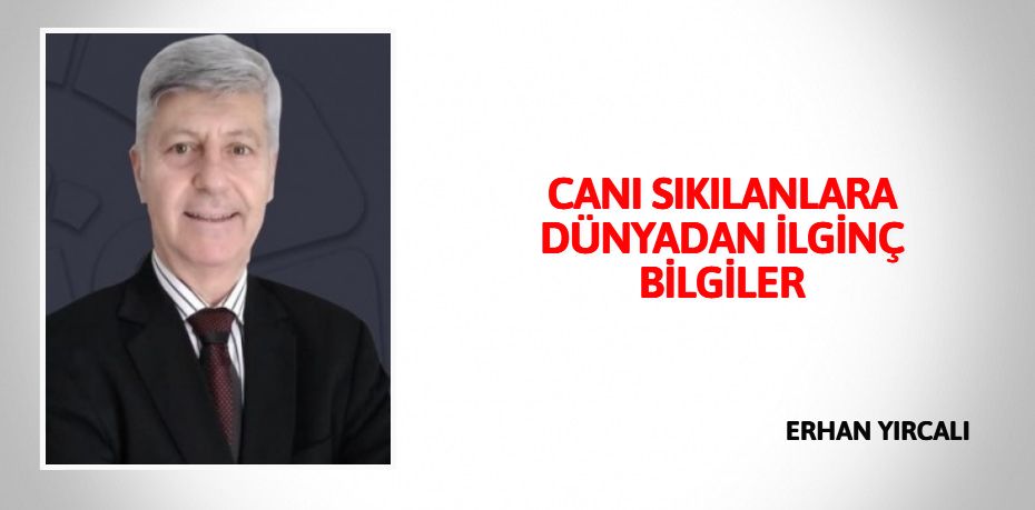 CANI SIKILANLARA DÜNYADAN İLGİNÇ BİLGİLER