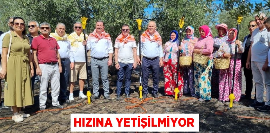 HIZINA YETİŞİLMİYOR