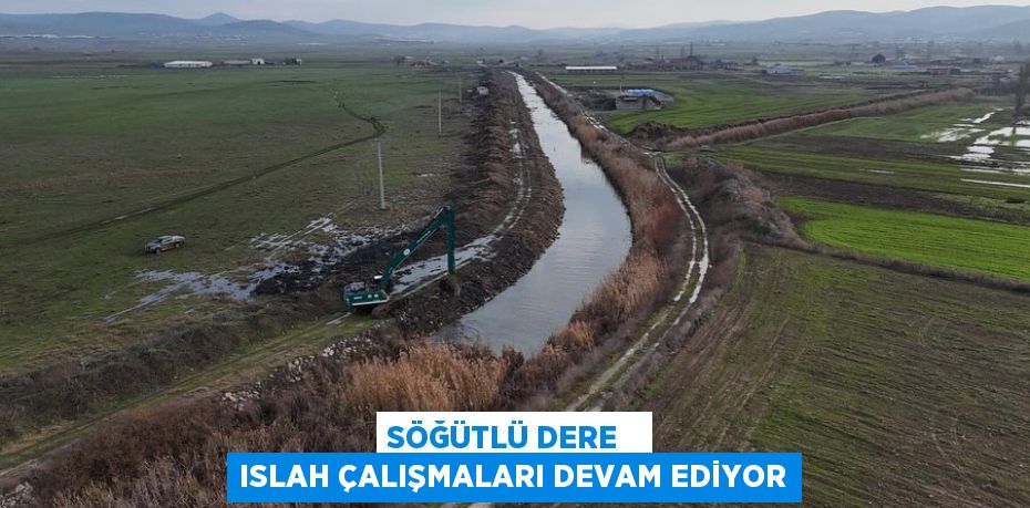 SÖĞÜTLÜ DERE   ISLAH ÇALIŞMALARI DEVAM EDİYOR