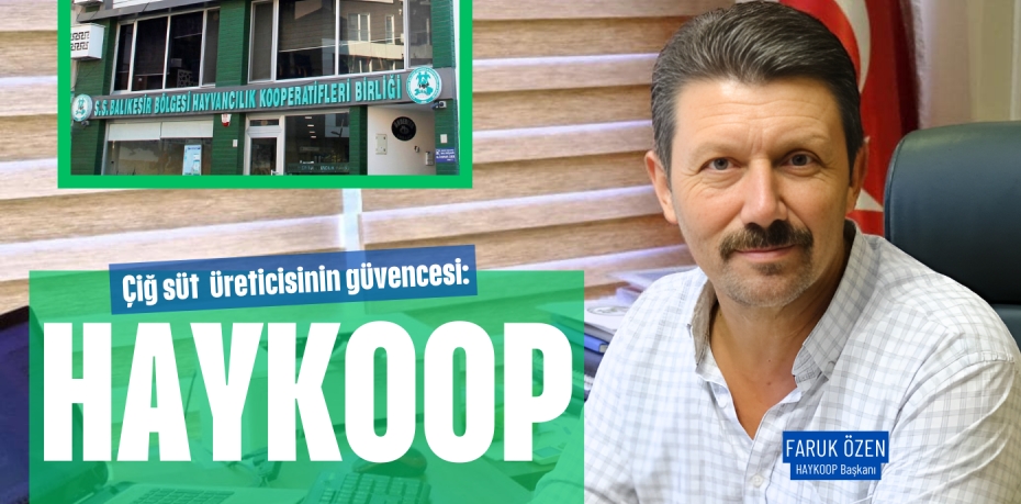 Çiğ süt üreticisinin güvencesi:  HAYKOOP