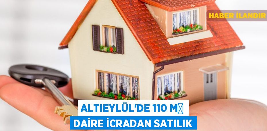 Altıeylül'de 110 m² daire icradan satılık