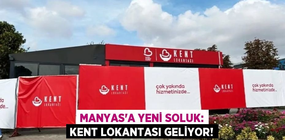 Manyas'a Yeni Soluk: Kent Lokantası Geliyor!