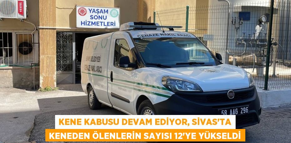 Kene kabusu devam ediyor, Sivas’ta keneden ölenlerin sayısı 12’ye yükseldi