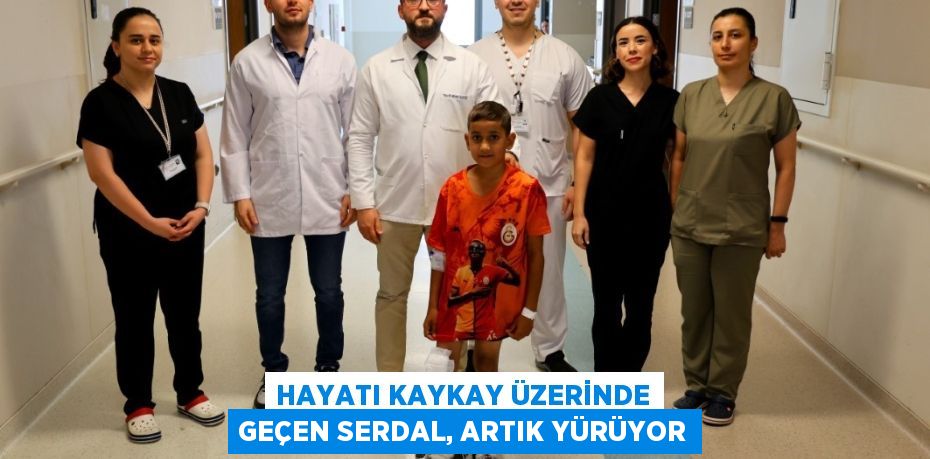Hayatı kaykay üzerinde geçen Serdal, artık yürüyor