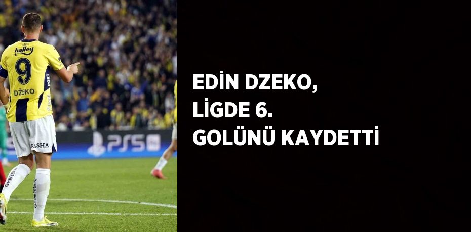 EDİN DZEKO, LİGDE 6. GOLÜNÜ KAYDETTİ