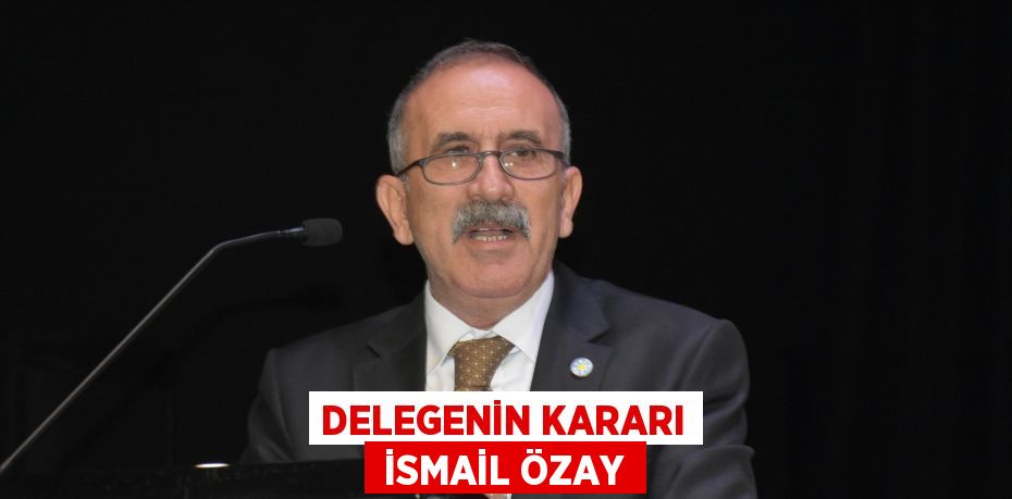 DELEGENİN KARARI  İSMAİL ÖZAY