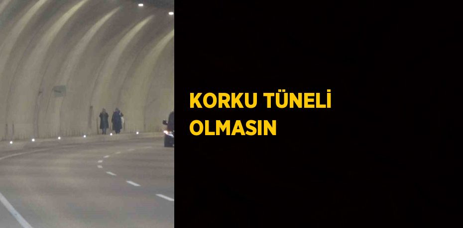 KORKU TÜNELİ OLMASIN