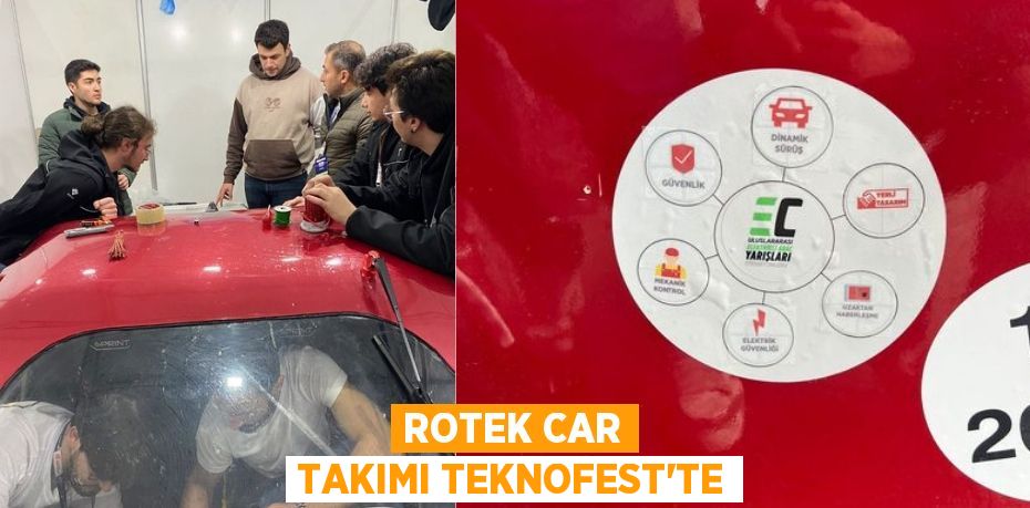 ROTEK CAR TAKIMI TEKNOFEST’TE