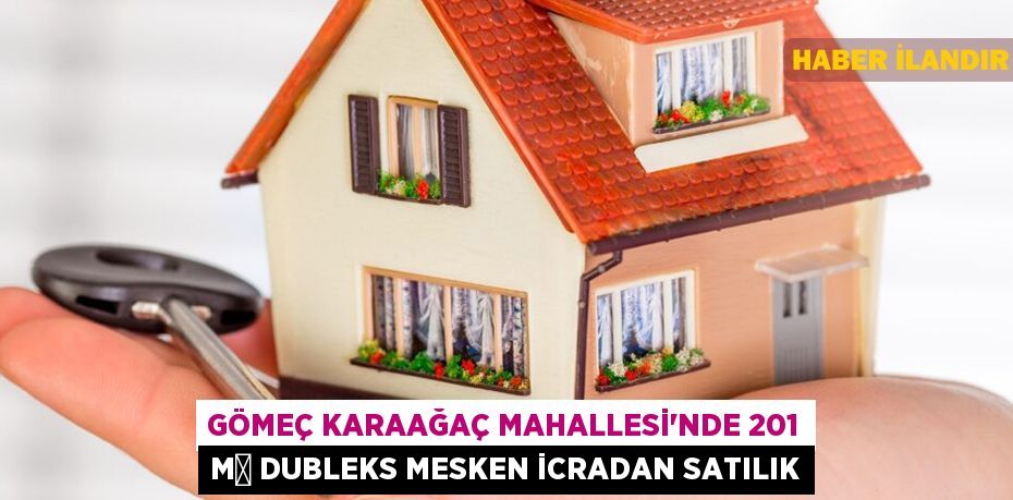 Gömeç Karaağaç Mahallesi'nde 201 m² dubleks mesken icradan satılık