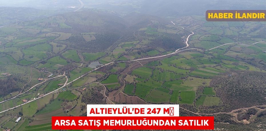 Altıeylül'de 247 m² arsa satış memurluğundan satılık