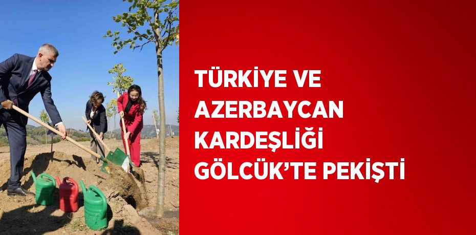 TÜRKİYE VE AZERBAYCAN KARDEŞLİĞİ GÖLCÜK’TE PEKİŞTİ