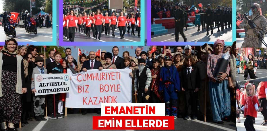 EMANETİN    EMİN ELLERDE