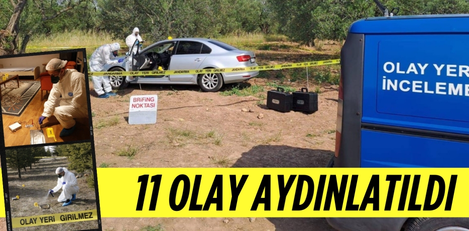 11 OLAY AYDINLATILDI