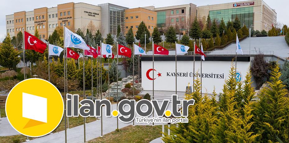 Kayseri Üniversitesi Sözleşmeli Personel Alacak