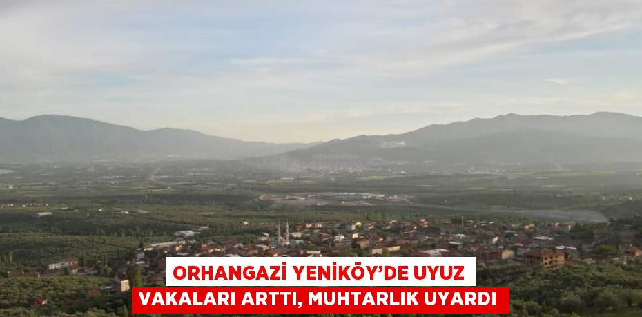 ORHANGAZİ YENİKÖY’DE UYUZ VAKALARI ARTTI, MUHTARLIK UYARDI