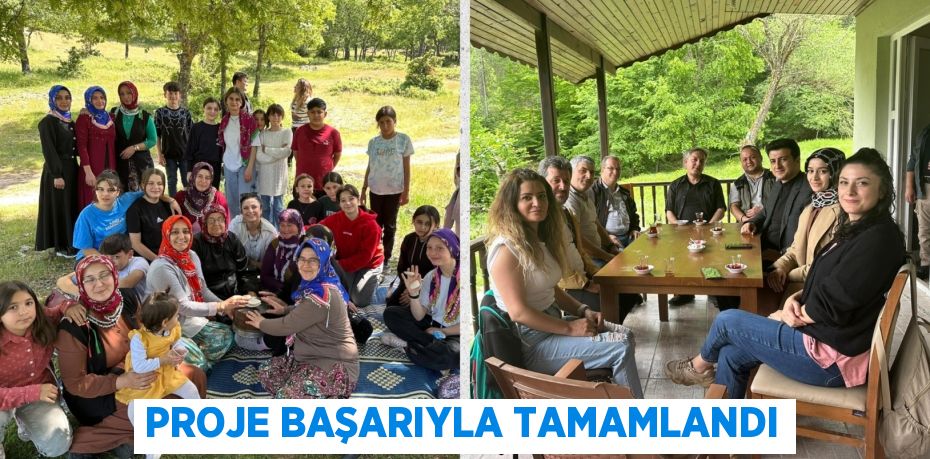 PROJE BAŞARIYLA TAMAMLANDI