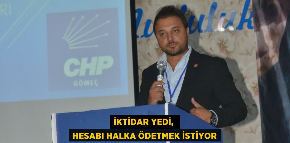 İKTİDAR YEDİ,  HESABI HALKA ÖDETMEK İSTİYOR