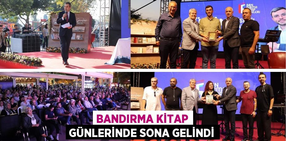 BANDIRMA KİTAP GÜNLERİNDE SONA GELİNDİ