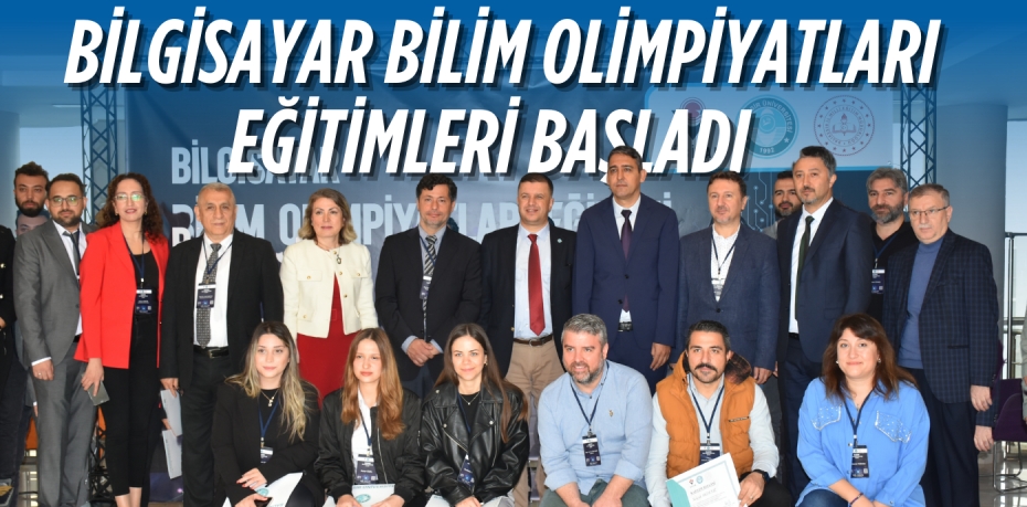 BİLGİSAYAR BİLİM OLİMPİYATLARI EĞİTİMLERİ BAŞLADI