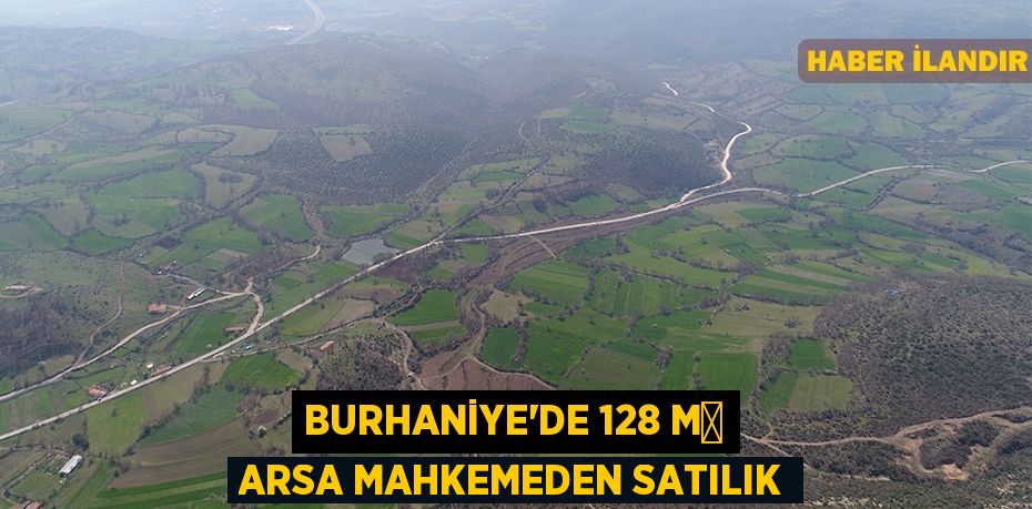 Burhaniye'de 128 m² arsa mahkemeden satılık