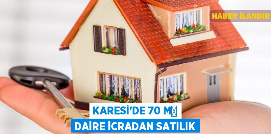 Karesi'de 70 m² daire icradan satılık